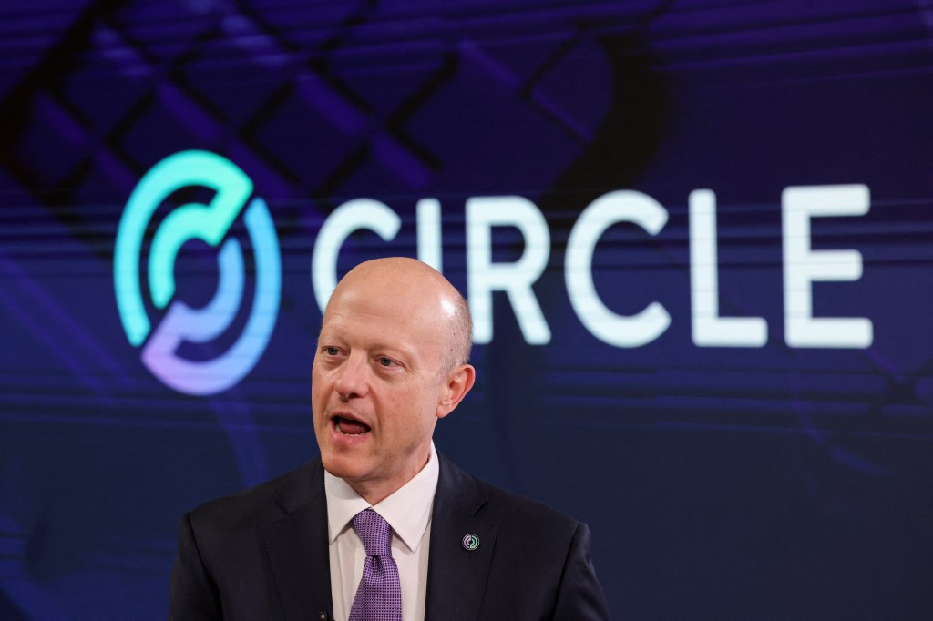 Jeremy Allaire, CEO and co -founder of the Circle Internet Group, the emitter of one of the world's largest Stablecoins, participates in an interview on the day of his company IPO at New York Stock Exchange, in New York City, SH., June 5, 2025.